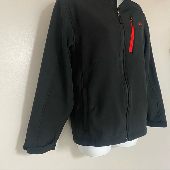 SNOZU Fleece Lined Performance Hooded Jacket in Black Boy's L (14-16) - Picture 3 of 9